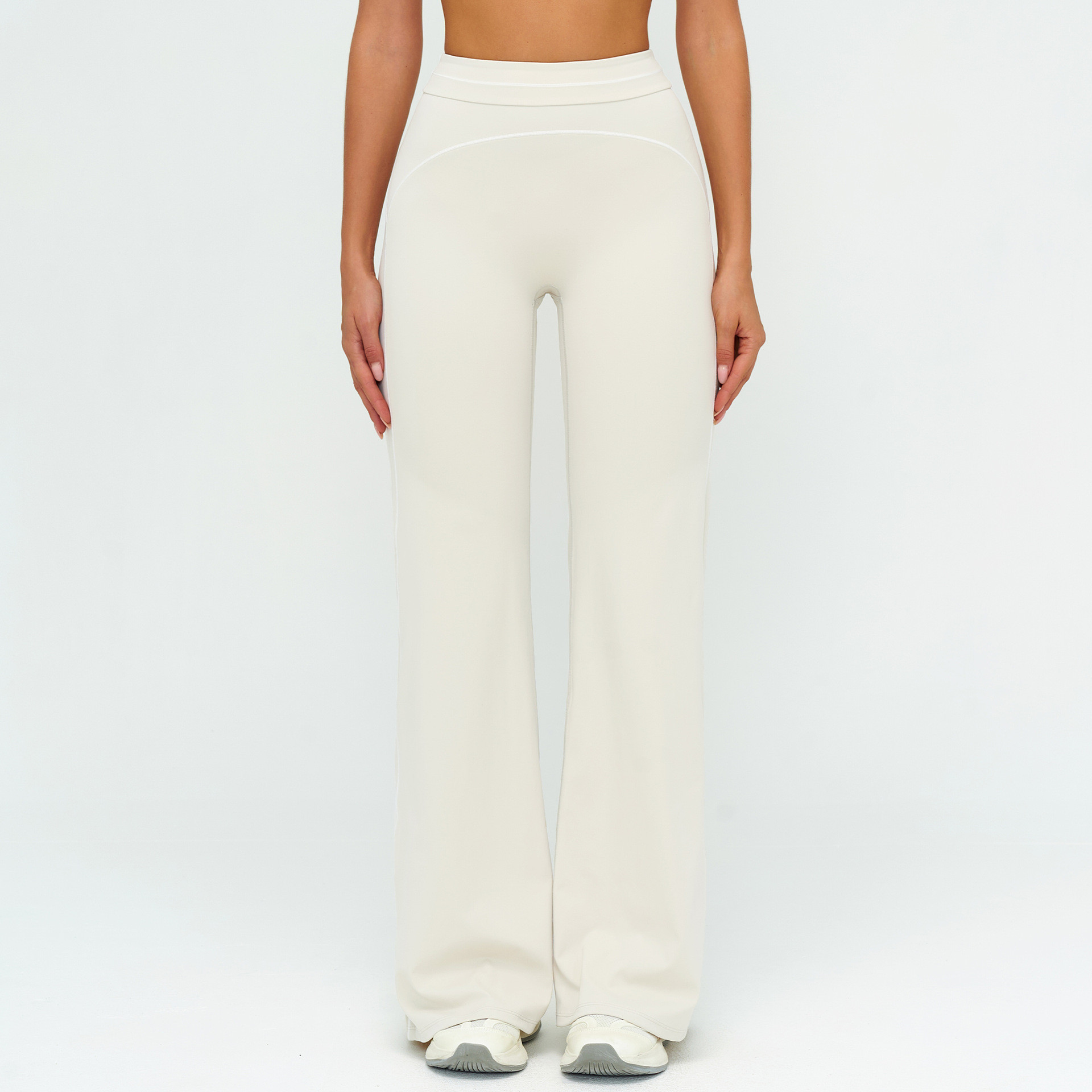 High-Waisted Wide-Leg Pants