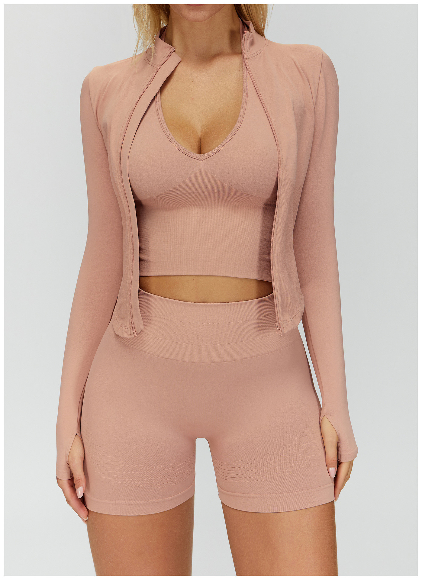 seamless women's sports suit