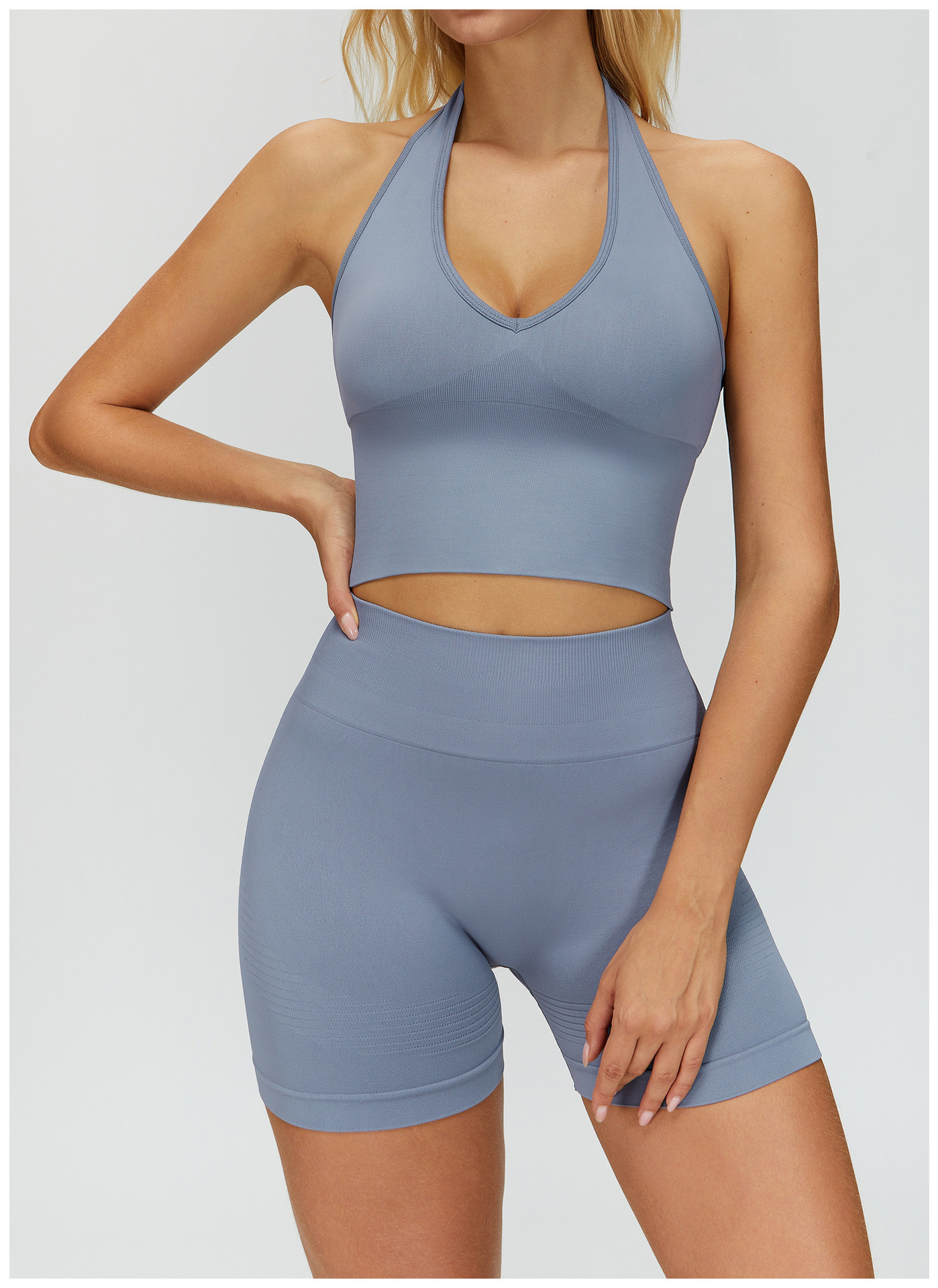 ribbed waist yoga clothing supplier