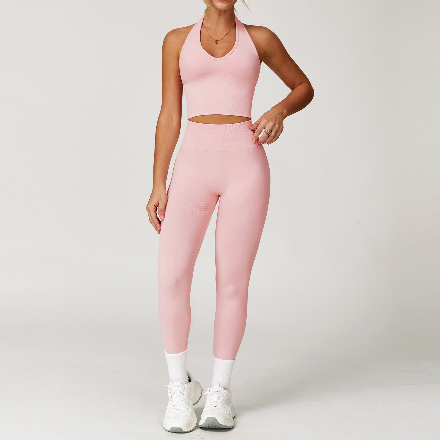 seamless yoga set wholesale