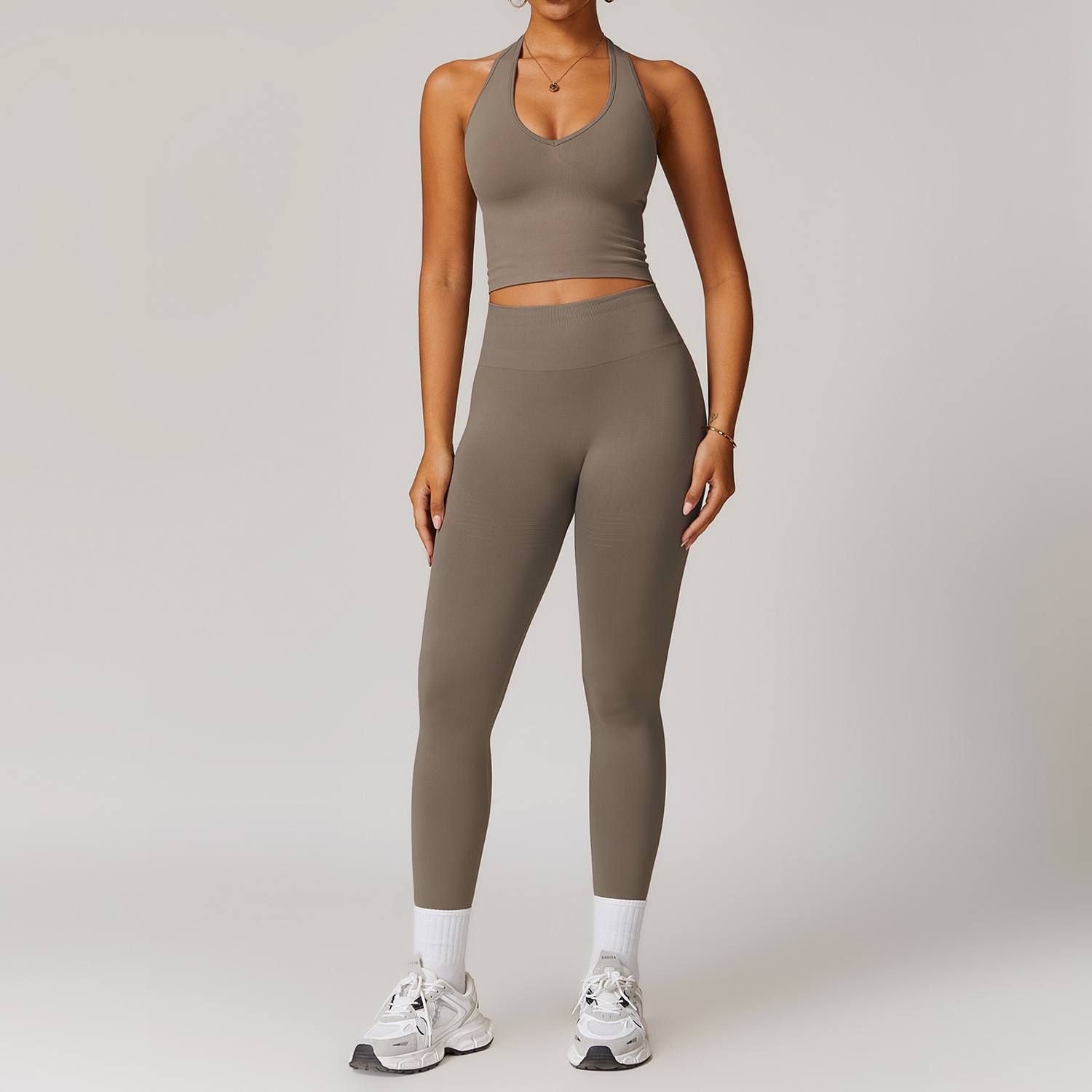 ribbed waist yoga clothing supplier