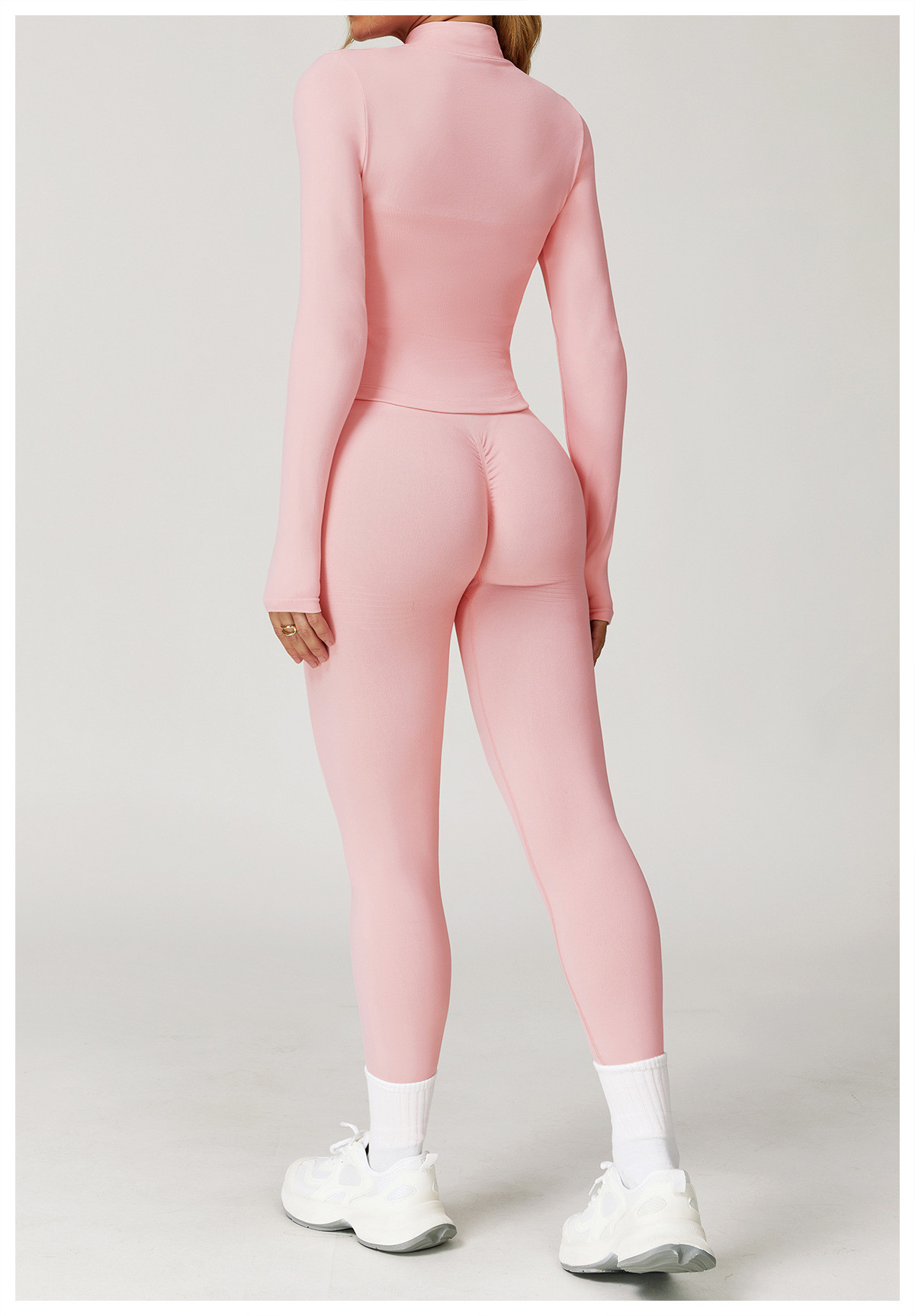 ribbed waist yoga clothing supplier