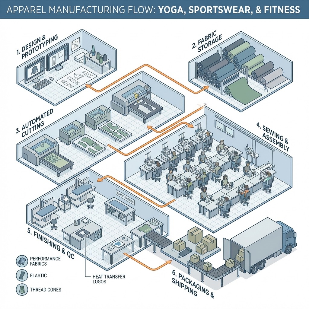 fitness clothing factory 