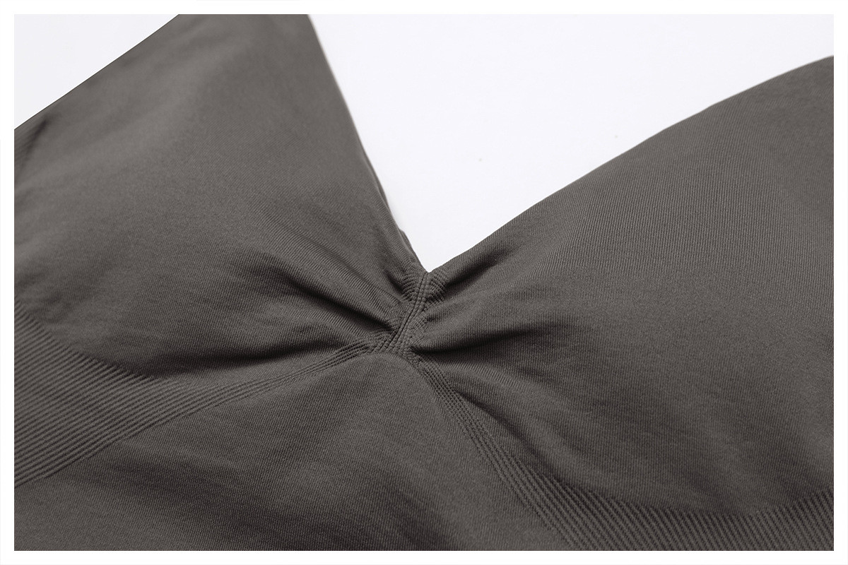 Pleated Sports Top for Women