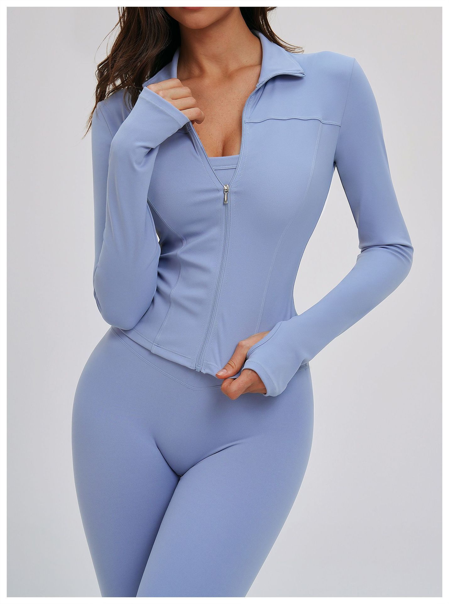 OEM/ODM Yoga Zip Jackets 