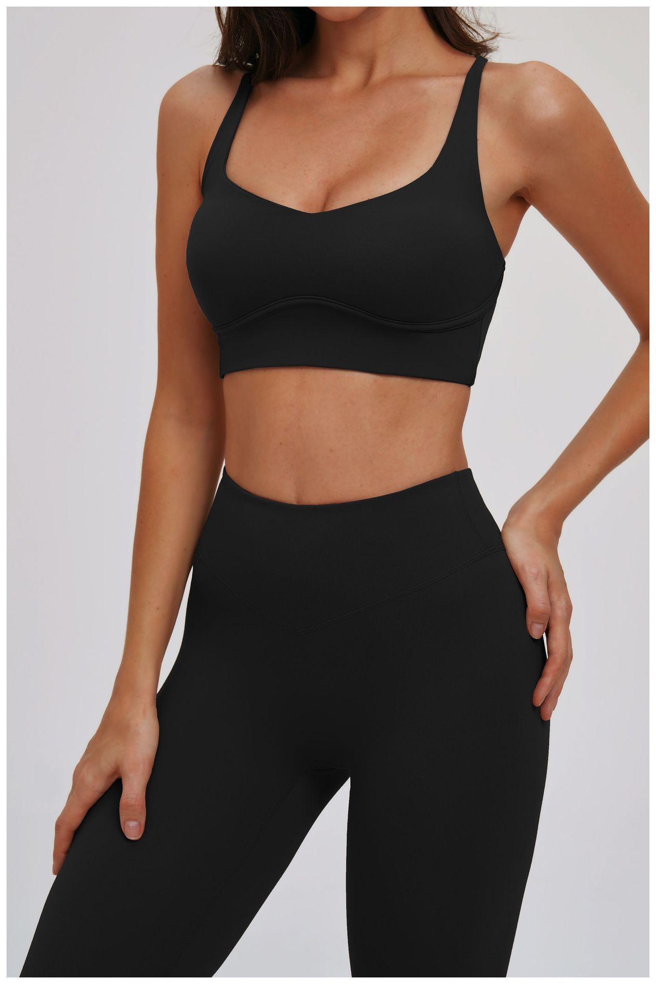 Halter Neck Yoga Bra Wholesale