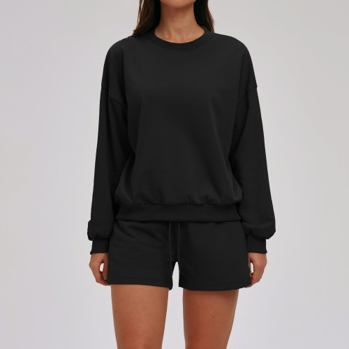 7025 Cross-Border Sweatshirt Set - Fashionable & Versatile Loose-Fitting Sportswear for Autumn & Winter | OEM, ODM, Wholesale & Sourcing Agents