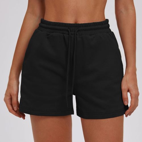 OEM & ODM Women's Cross-Border European American Style Sports Shorts - Outdoor Casual Pocket Straight Leg Running & Cycling Sweatpants 7025 | Wholesale Sourcing Agents