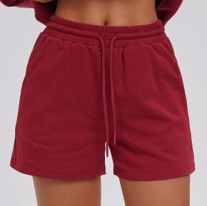 OEM & ODM Women's Cross-Border European American Style Sports Shorts - Outdoor Casual Pocket Straight Leg Running & Cycling Sweatpants 7025 | Wholesale Sourcing Agents
