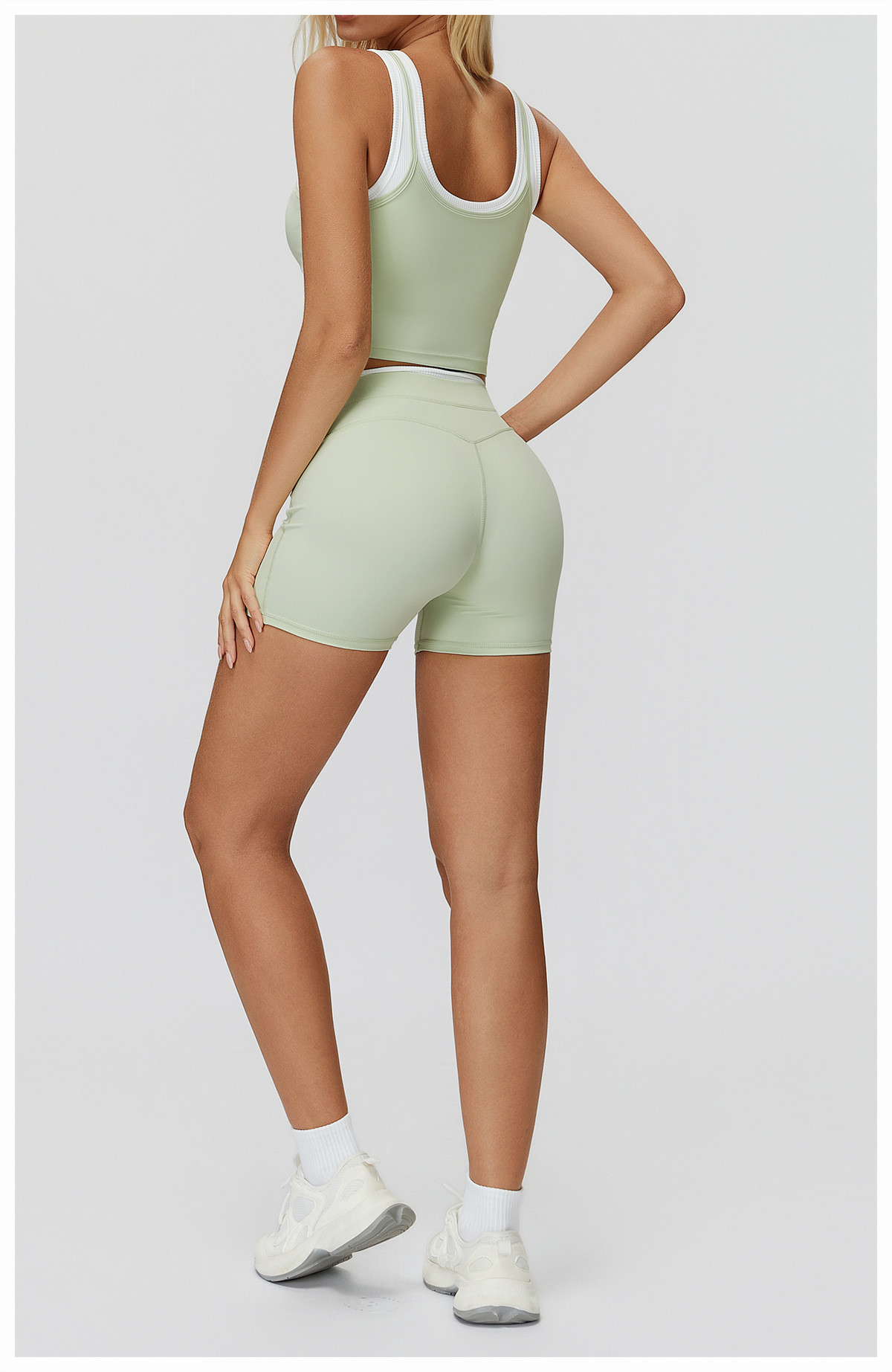 high-waisted fitness set