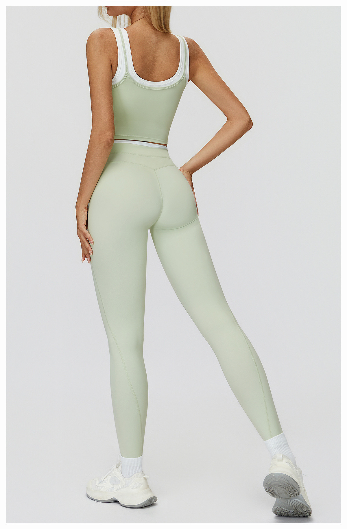 high-waisted fitness set