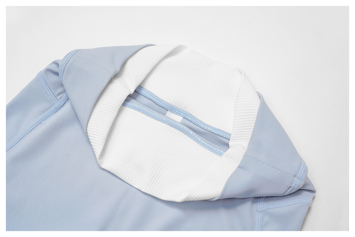 color-blocked athletic wear