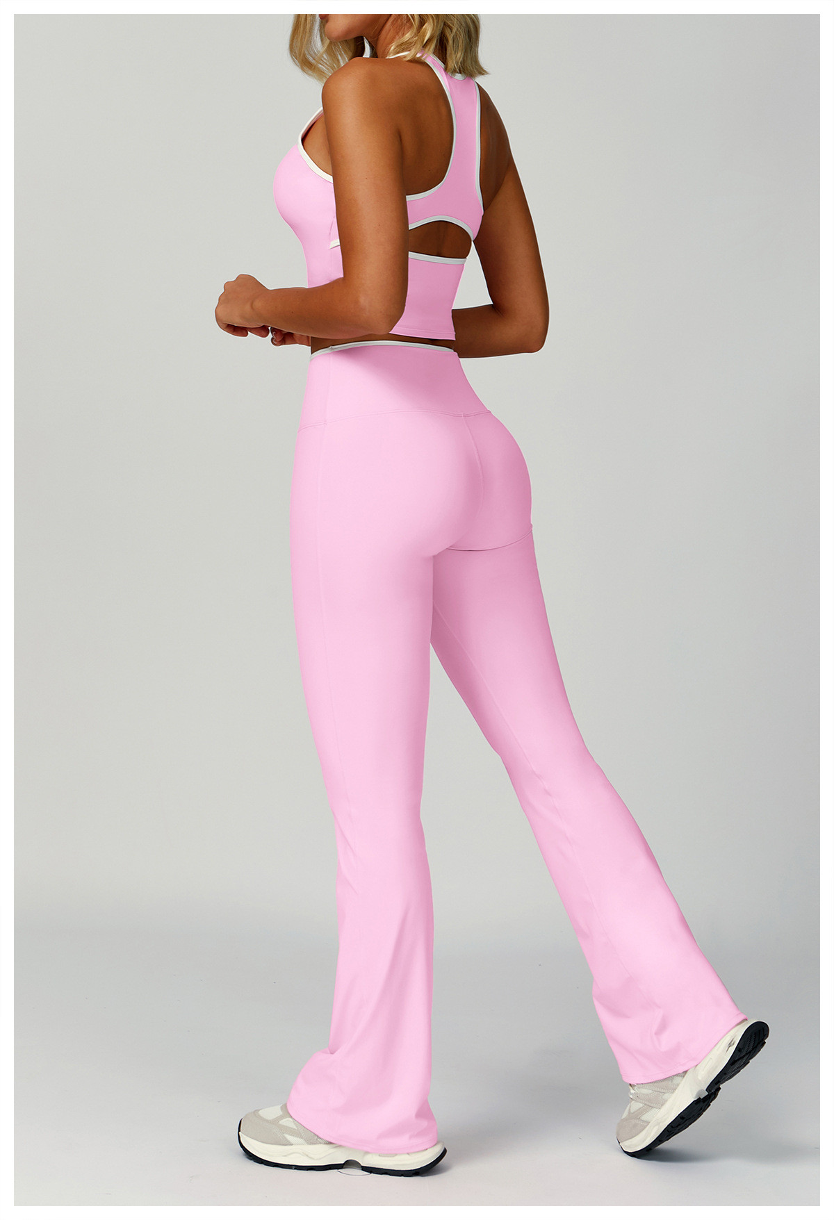 color block trim tracksuit