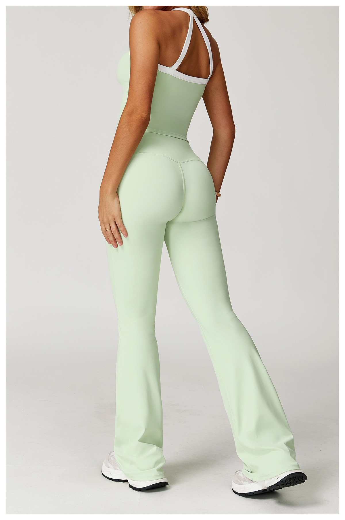 color block trim tracksuit