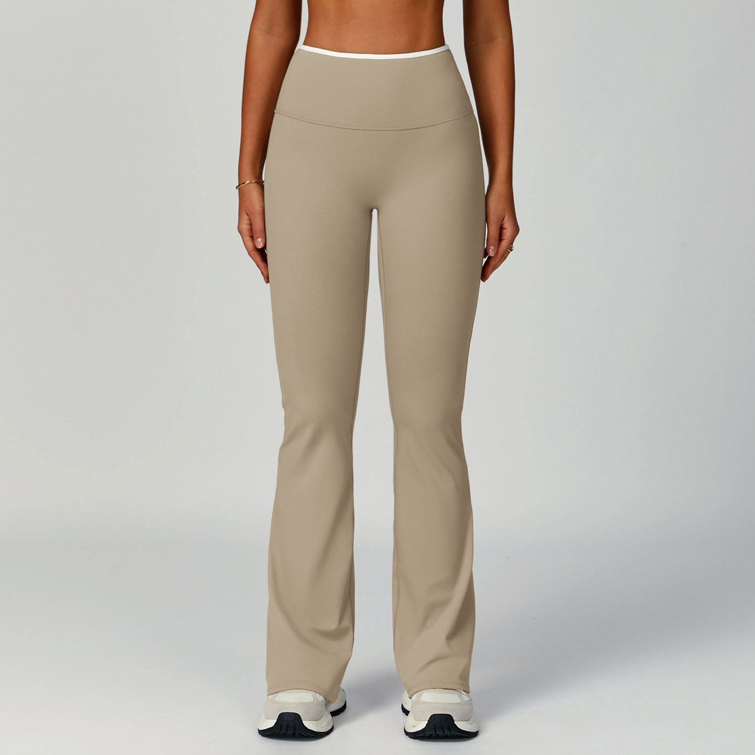 women's flared workout pants