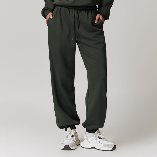 OEM High-Waisted Casual Pants for Athletic and Outerwear - Loose Fit, Straight Leg Jogger Pants - No Returns or Exchanges - Clearance Sale