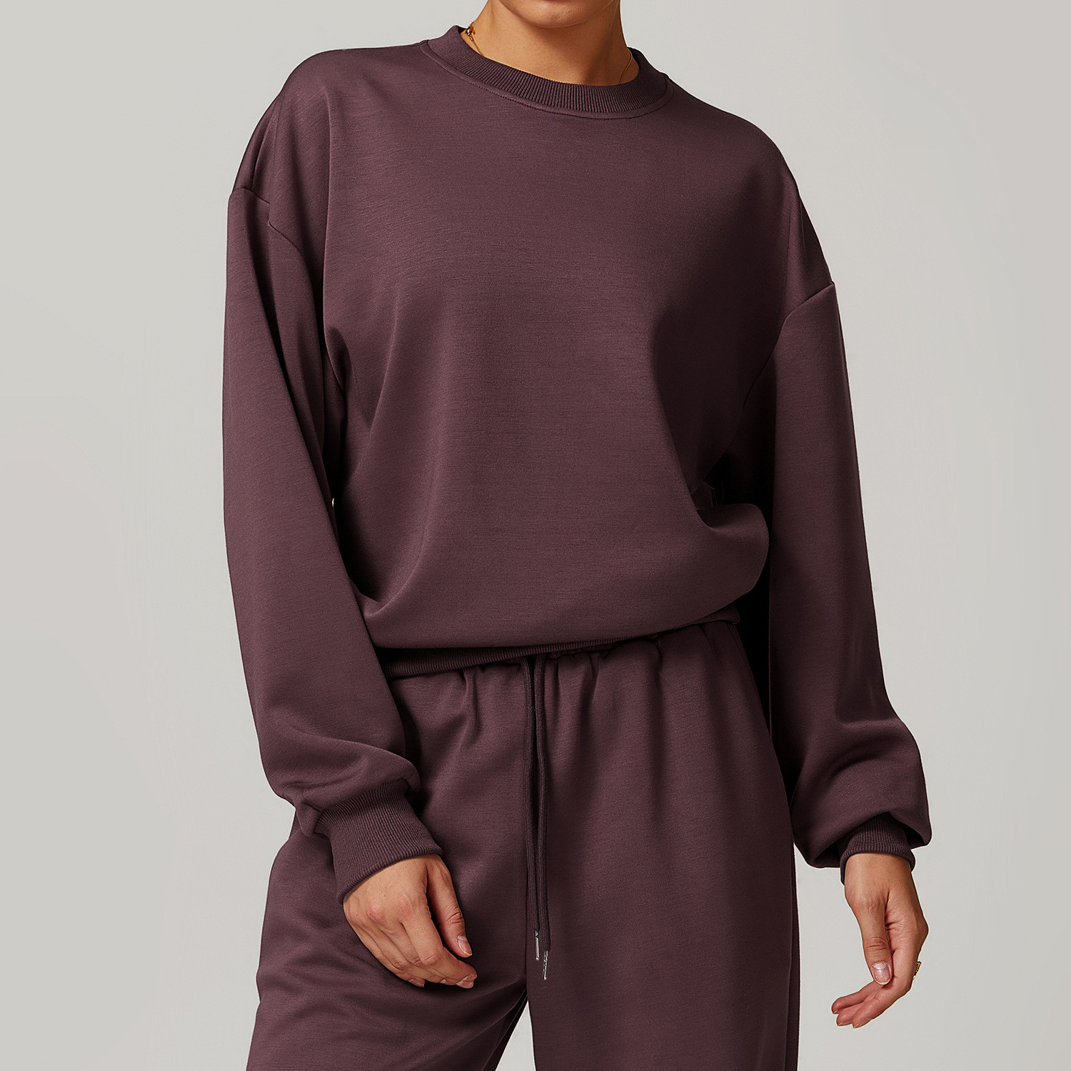 mfortable loose fit sweatshirts OEM