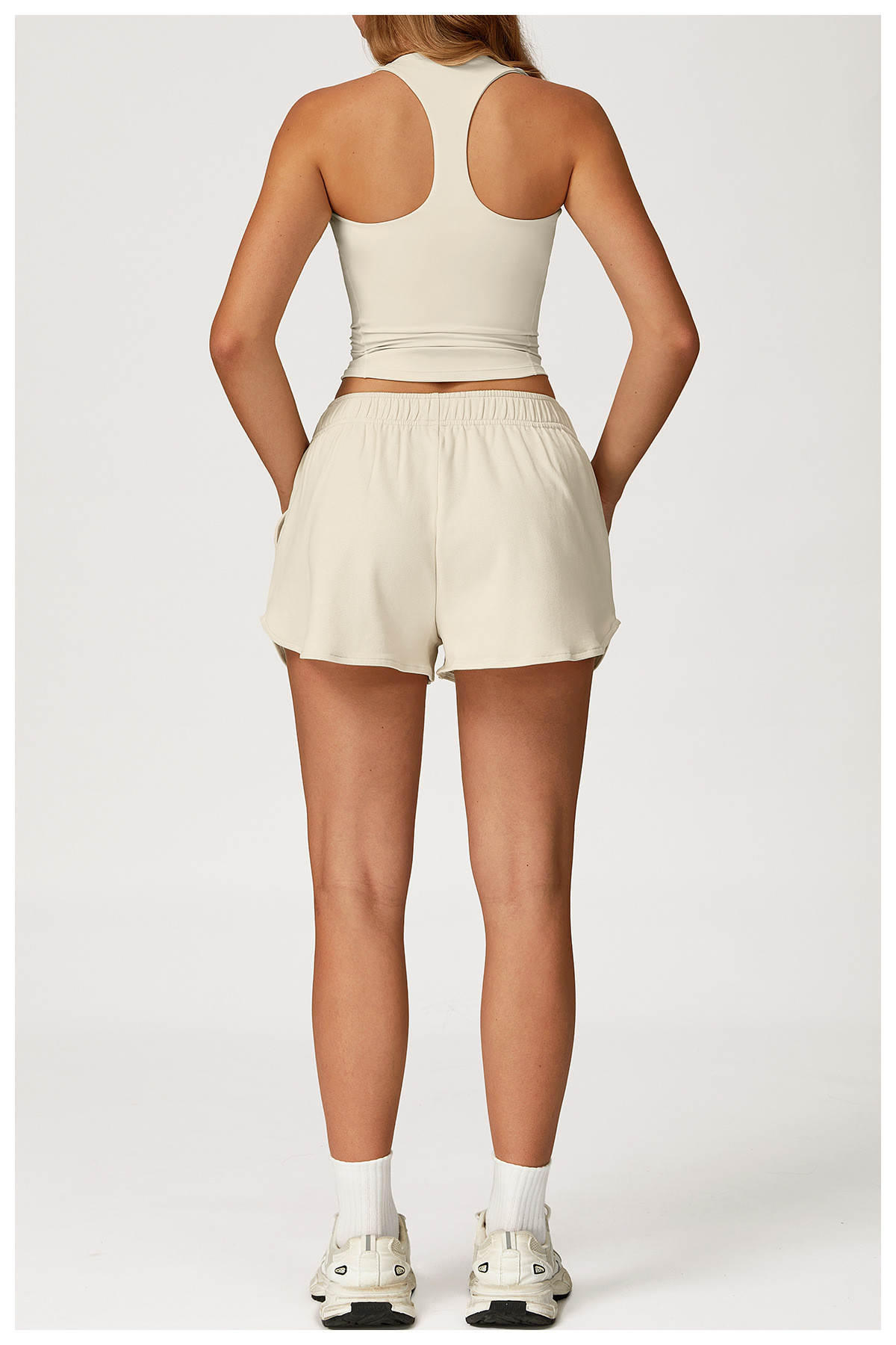 High-Waisted Wide-Leg Sweatpants