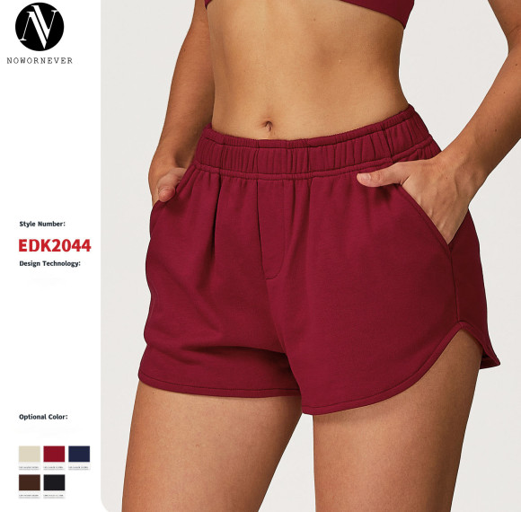 High-Waisted Wide-Leg Sweatpants for Autumn/Winter - OEM & ODM Casual Sports Shorts for Outdoor Running - Wholesale Solutions and Sourcing Agents - 2044