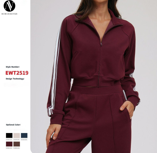 Wholesale High-Neck Windproof Zip-Up Color-Blocked Sweatshirt Jacket - OEM & ODM Solutions for Outdoor Sports Cycling | Perfect for Sourcing Agents