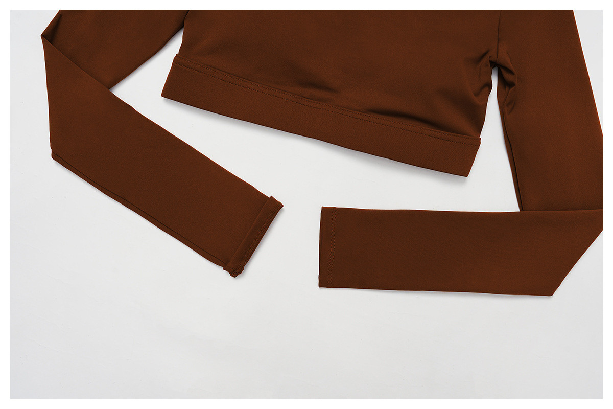 brushed yoga t-shirt manufacturers