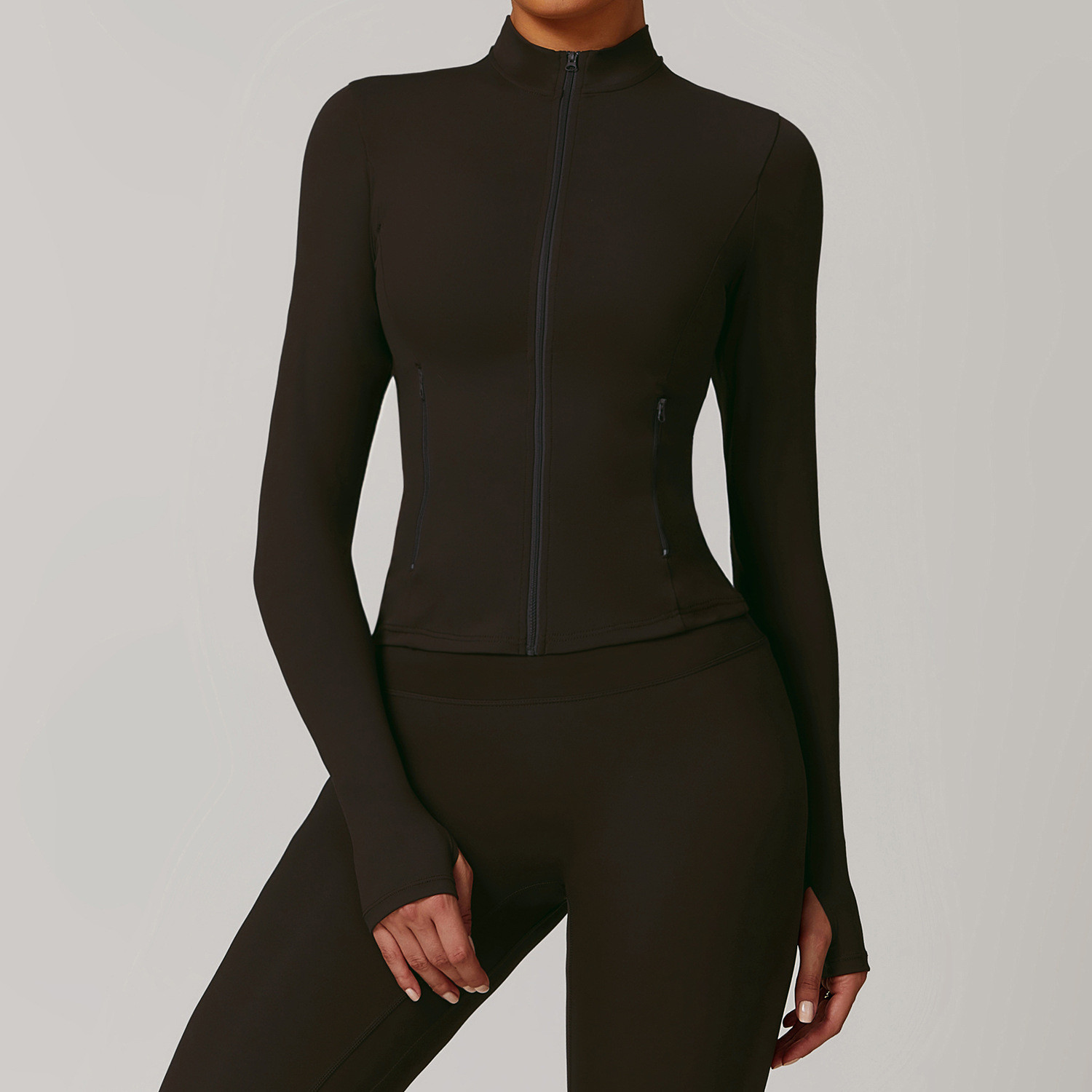 quick-drying fitness jacket