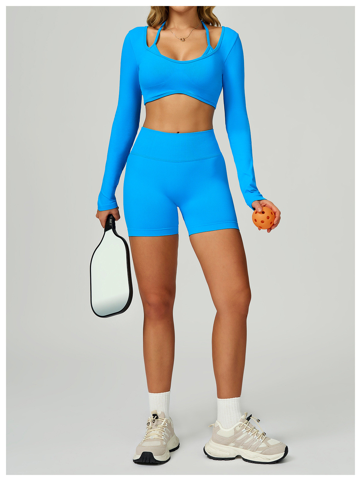 OEM seamless yoga t-shirt