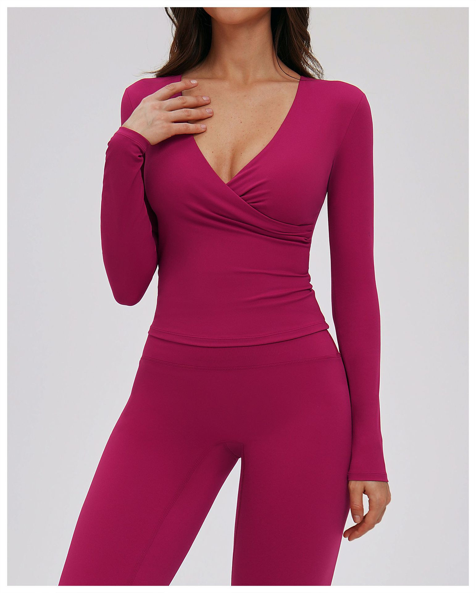 Custom women's long-sleeved running shirts