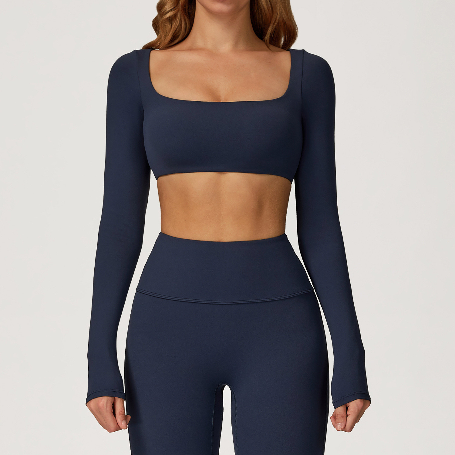 sexy nude-feel workout clothing