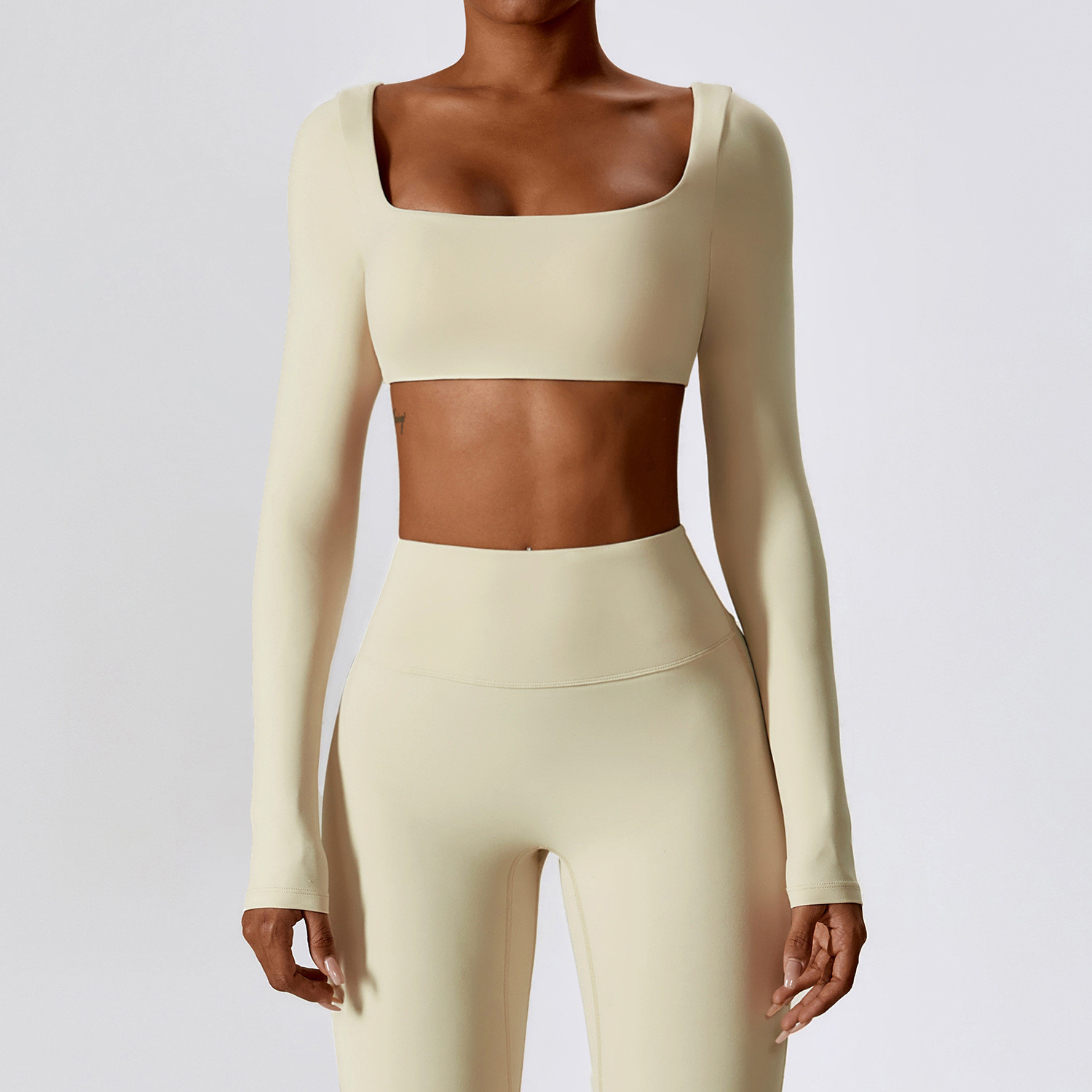 wholesale long-sleeved yoga tops