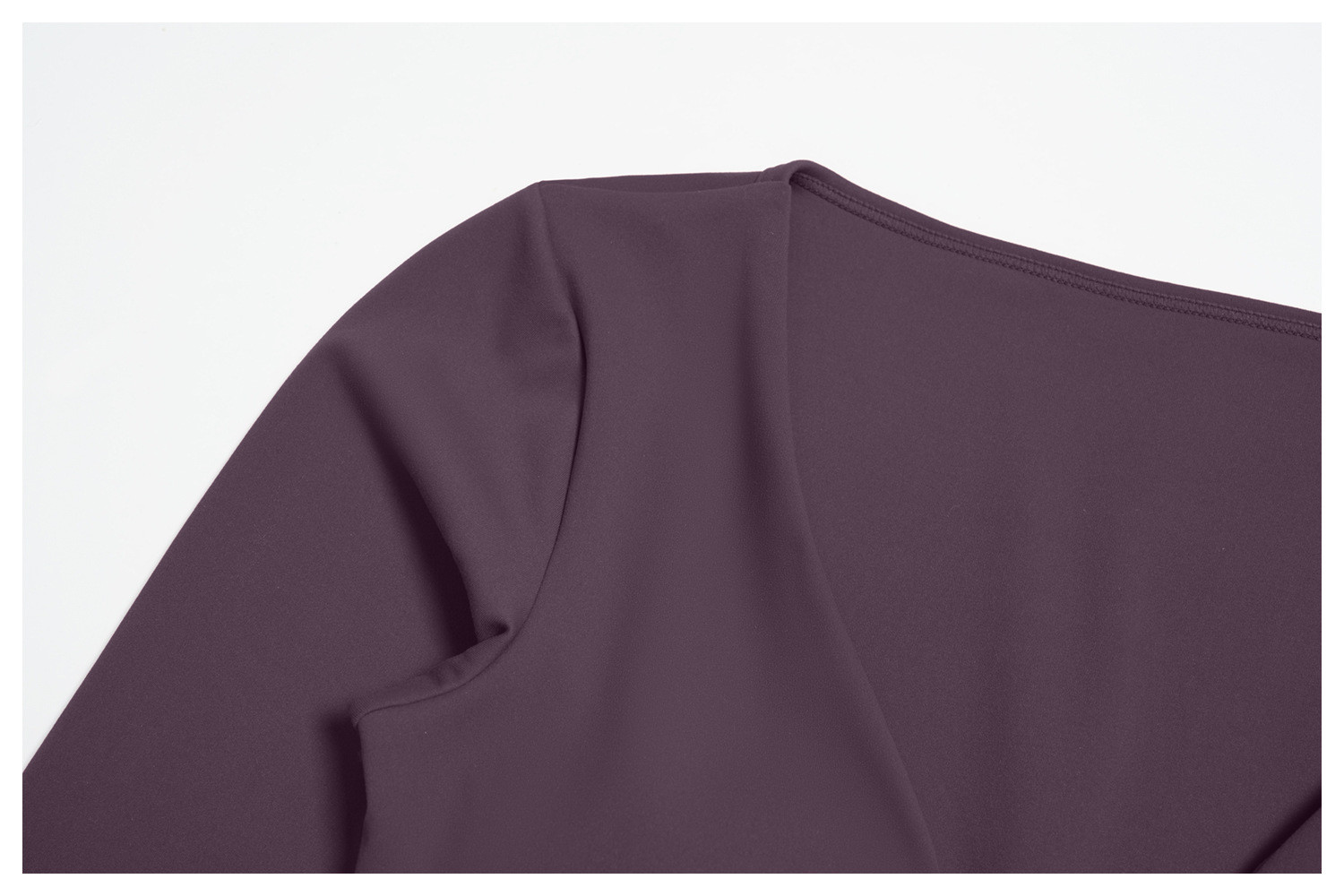 V-neck sports top for running