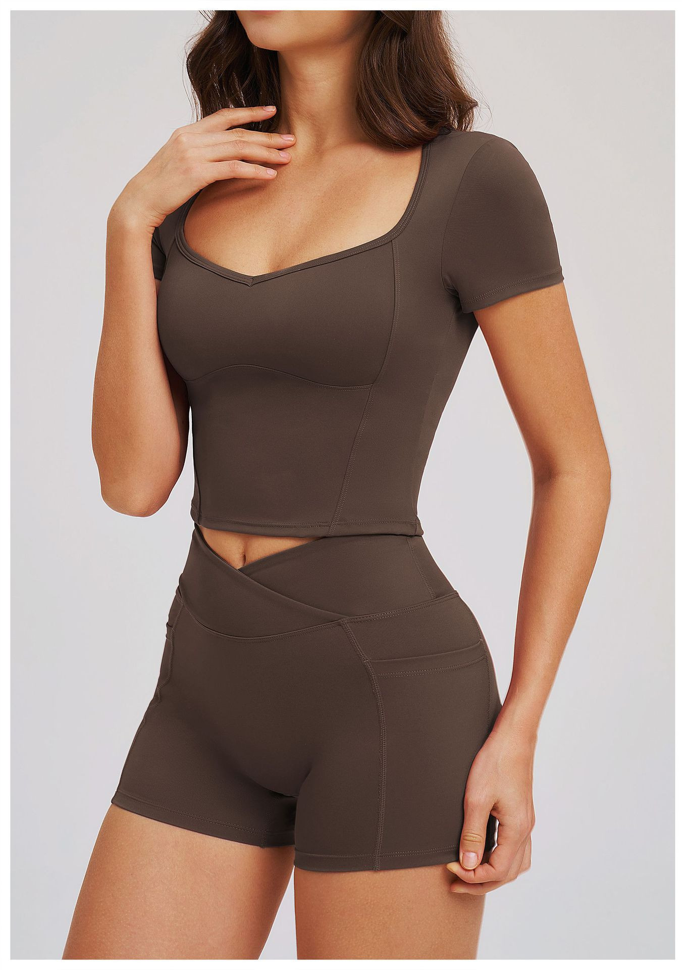 nude yoga tops wholesale