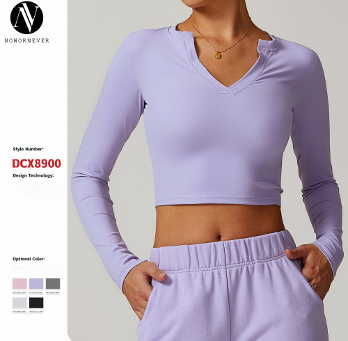 Custom OEM Tight-Fit Yoga Wear | Bare-Sleeved Outdoor Sports T-Shirt | Stretchy & Slimming Training Apparel for Wholesale & Sourcing Partners