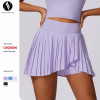 OEM & ODM Women's Casual Pleated Sports Skirt - Quick-Drying Two-Piece Tennis Skirt, Anti-Exposure Fitness Skirt for Wholesale & Sourcing Agents8600