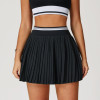 OEM & ODM Summer Color-Blocked Pleated Mini Skirt - High-Waisted A-Line Athletic Design, Anti-Exposure Tennis Skirt for Wholesale & Sourcing Agents5062
