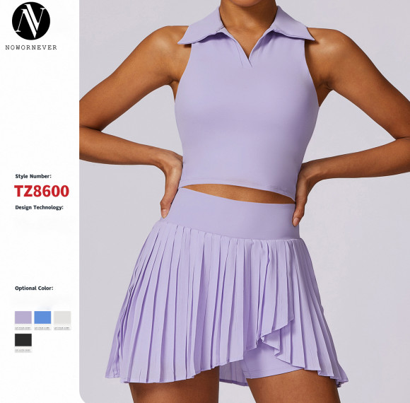 Summer Outdoor Casual T-shirt Running Outfit - Custom OEM & ODM Activewear for Sports, Yoga, and Tennis - Wholesale Solutions for Fitness Brands & Retailers8600