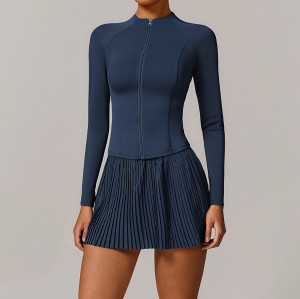 Custom Manufacturing Women’s Cloud-Feel Breathable Outdoor Sports Set - Yoga Apparel with Hip-Covering Design & Waist-Slimming Fit | OEM, ODM & Wholesale Options8782