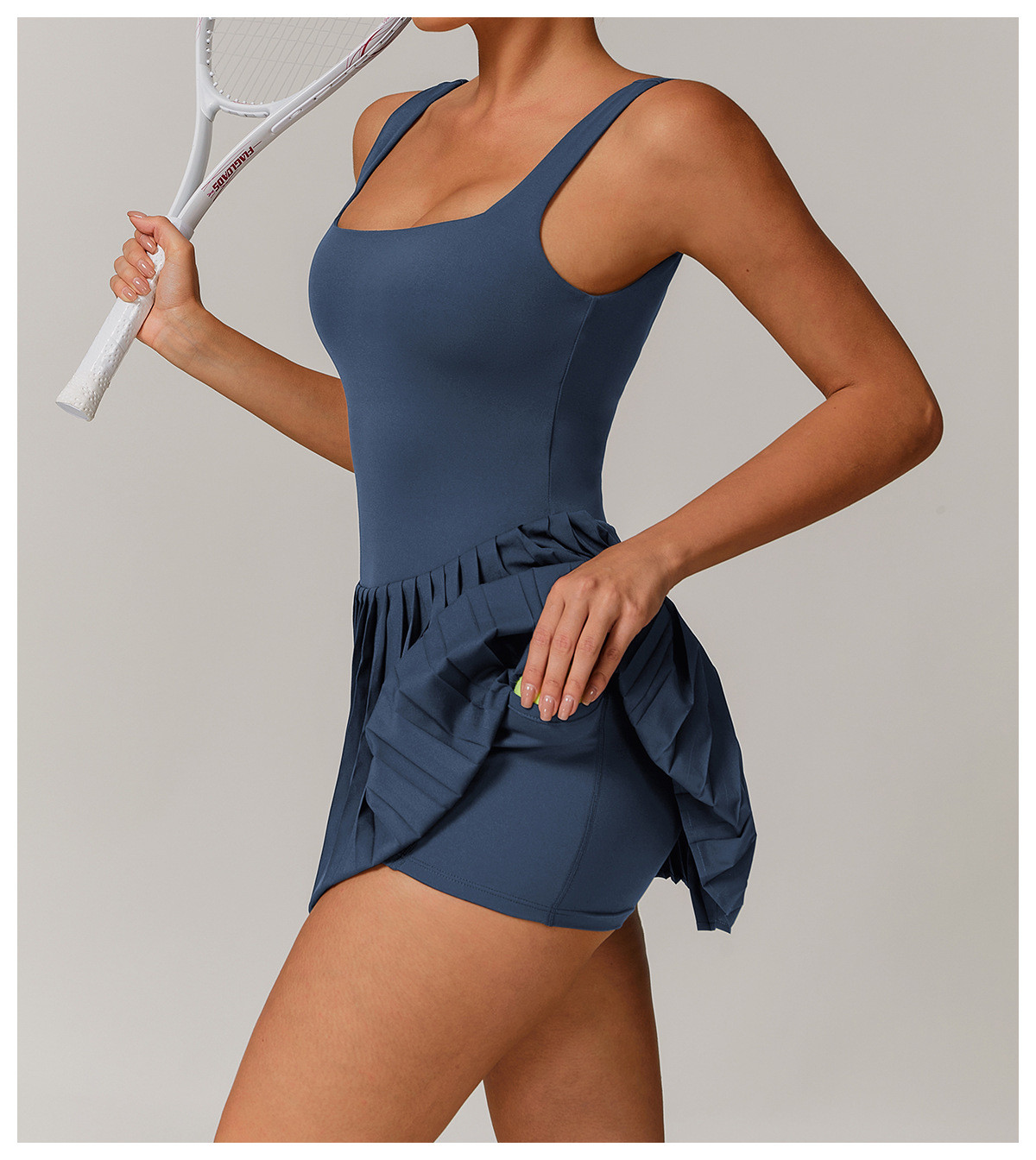 Pocketed Sports Dress