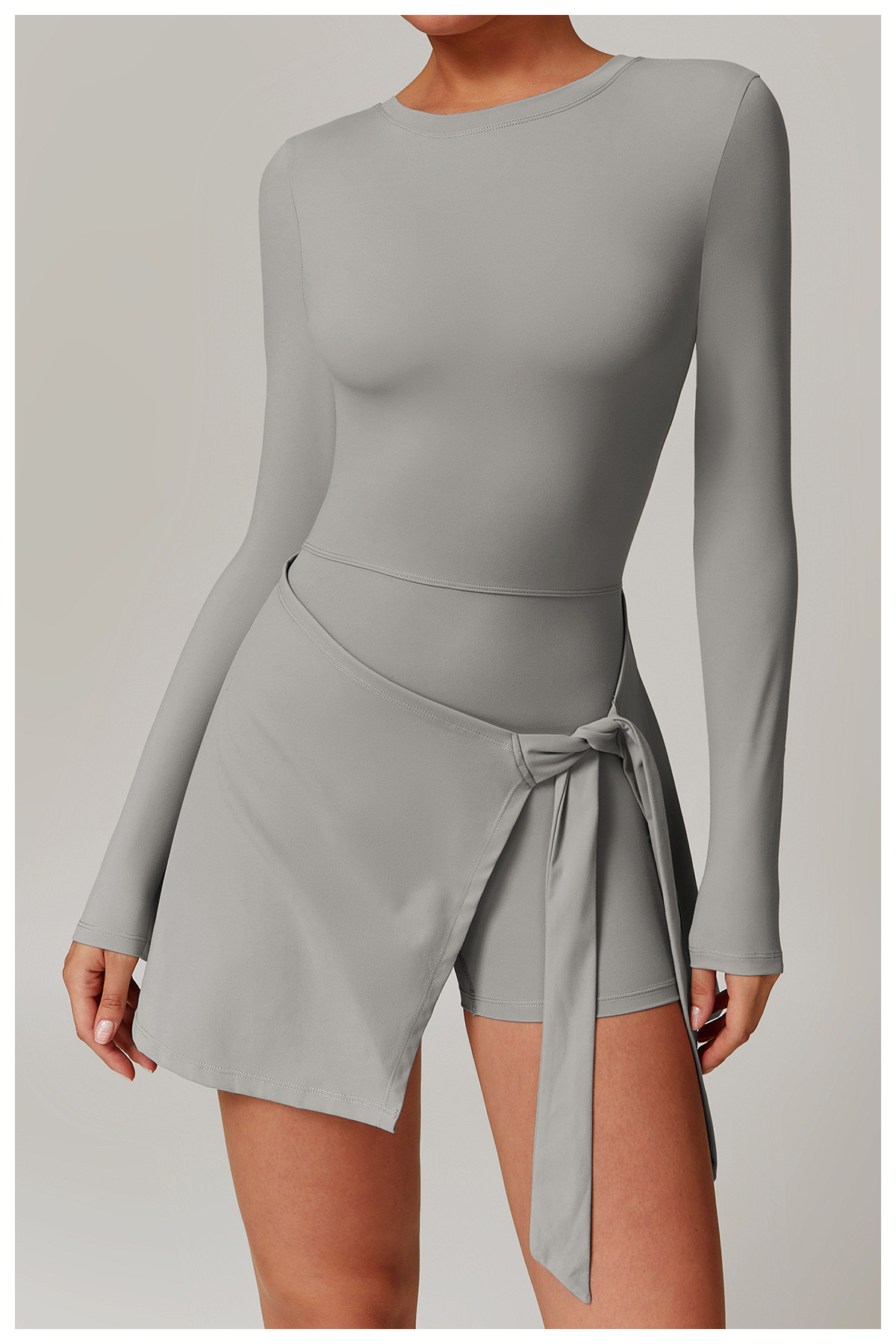 tie-up tennis skirt style apparel