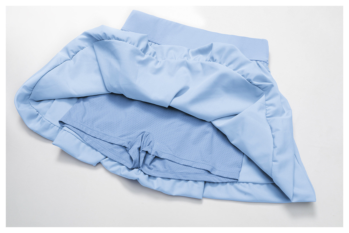 breathable puff design skirt