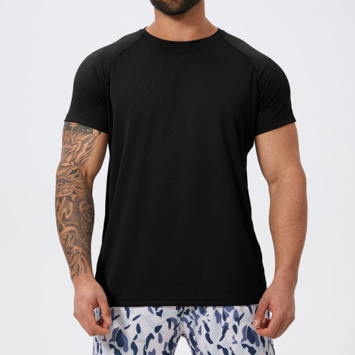 Men's Quick Dry Sports T-Shirt 1069 | OEM & ODM Crew Neck Muscle Fit Gym Tee for Running, Football & Training - Wholesale & Sourcing Solutions