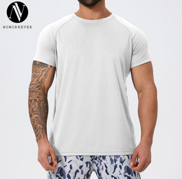 Men's Quick Dry Sports T-Shirt 1069 | OEM & ODM Crew Neck Muscle Fit Gym Tee for Running, Football & Training - Wholesale & Sourcing Solutions