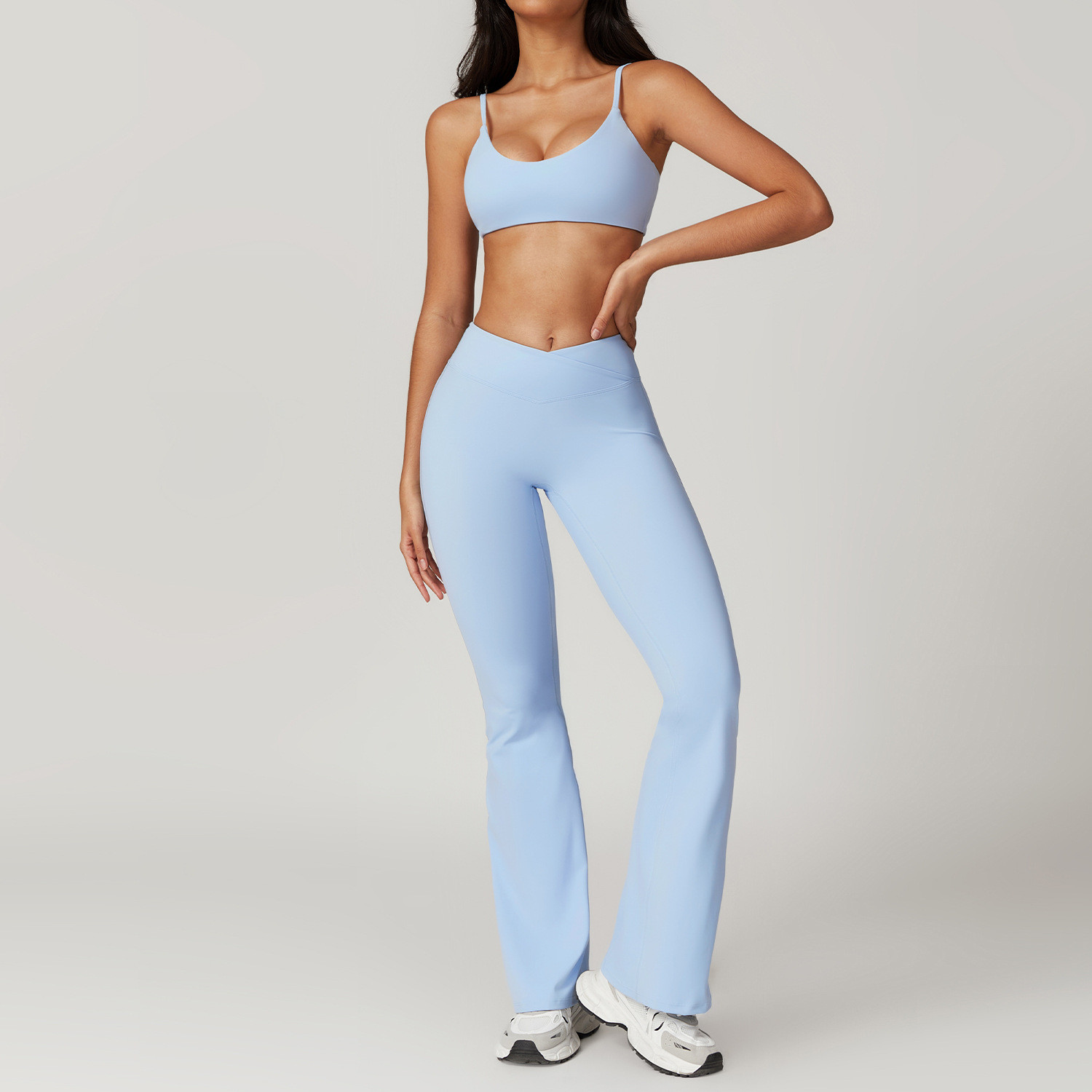 slim-fit quick-dry yoga wear