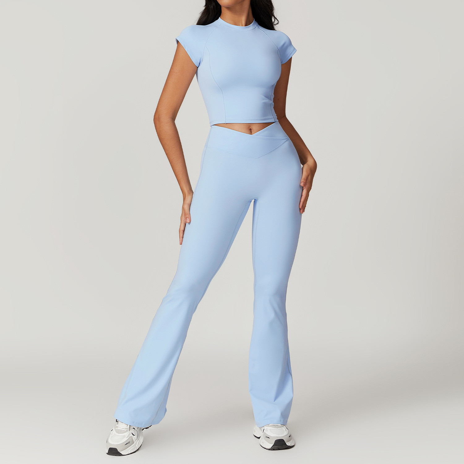 slim-fit quick-dry yoga wear