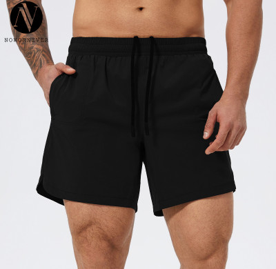 Men's Quick Dry Breathable Sports Shorts 1082 | OEM & ODM Available for 2-in-1 Double Layer Fitness Shorts Ideal for Basketball, Tennis & Running - Wholesale Sourcing Agents Welcome