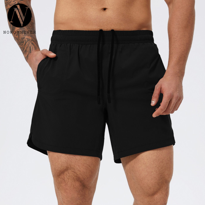 Men's Quick Dry Breathable Sports Shorts 1082 | OEM & ODM Available for 2-in-1 Double Layer Fitness Shorts Ideal for Basketball, Tennis & Running - Wholesale Sourcing Agents Welcome