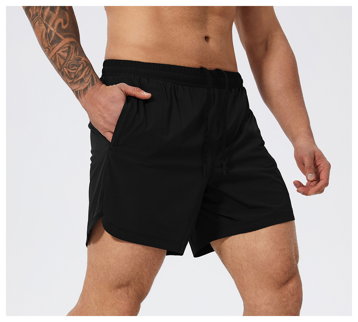 running shorts with built-in liner