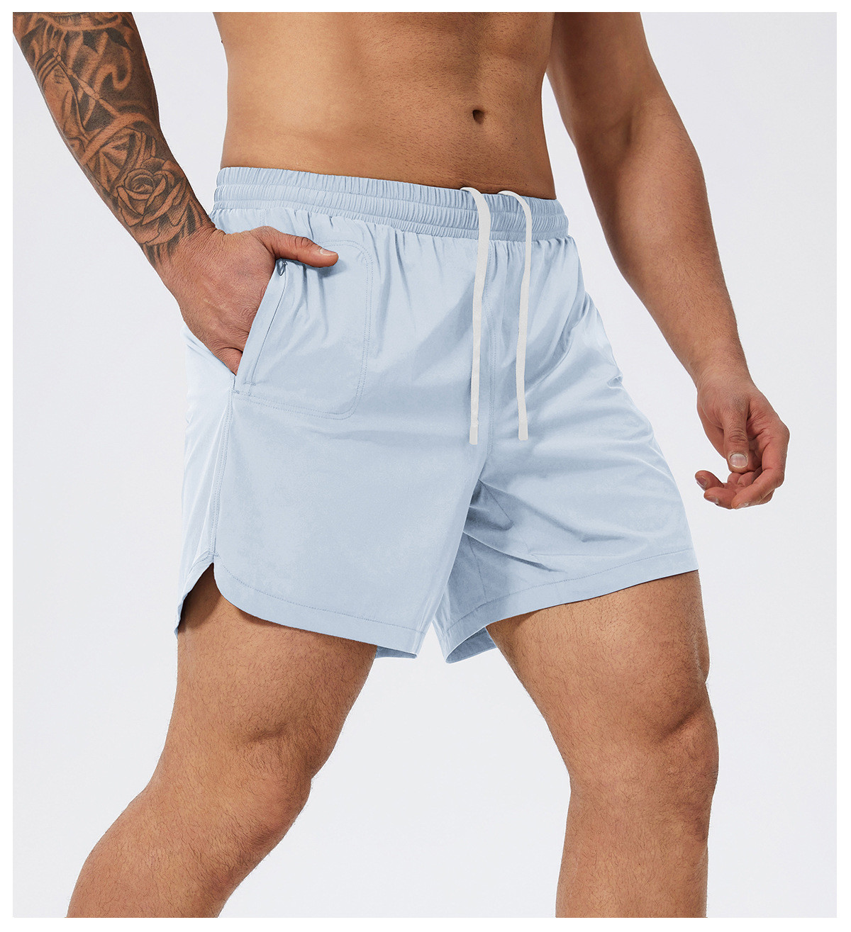 running shorts with built-in liner