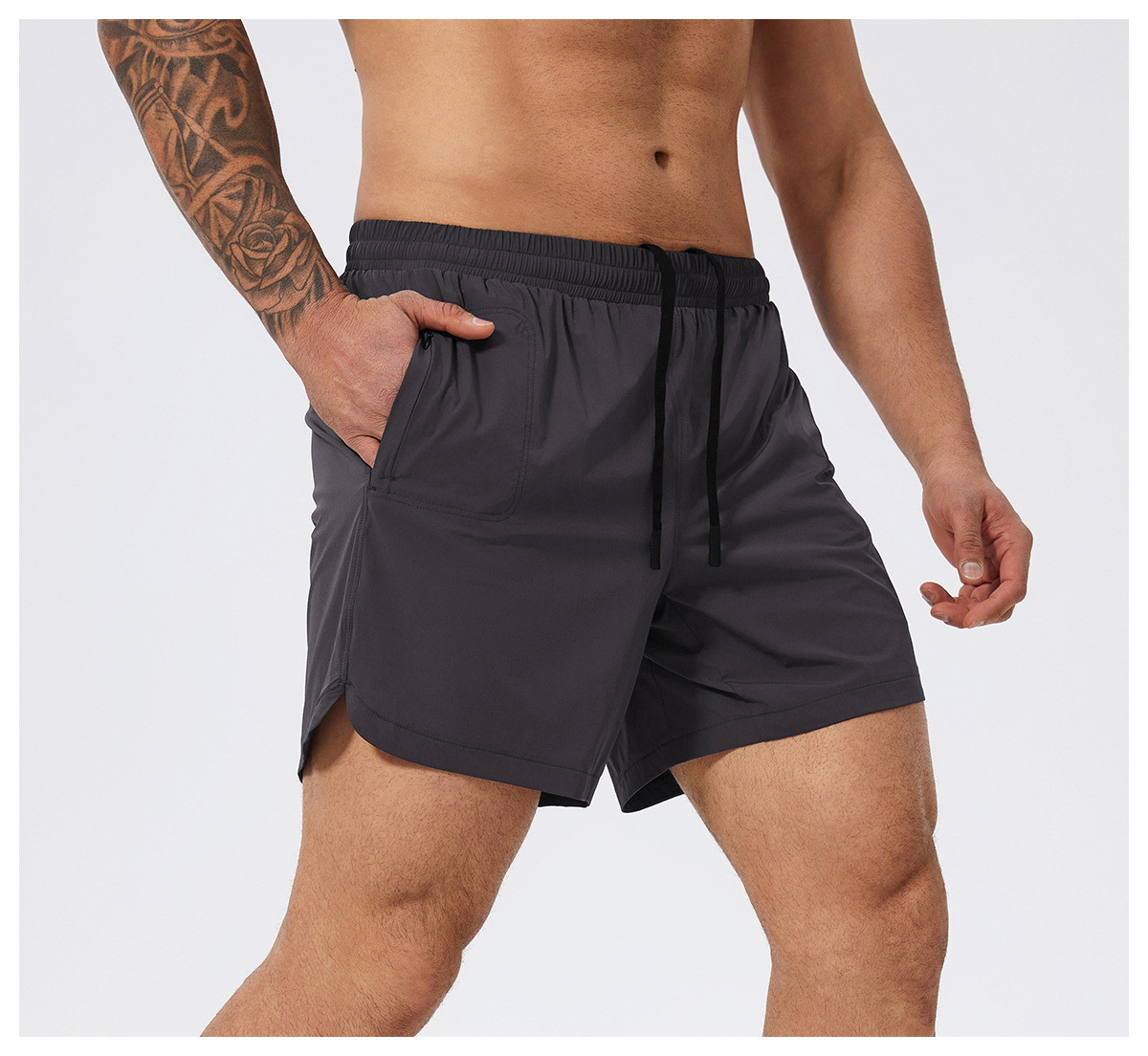 running shorts with built-in liner