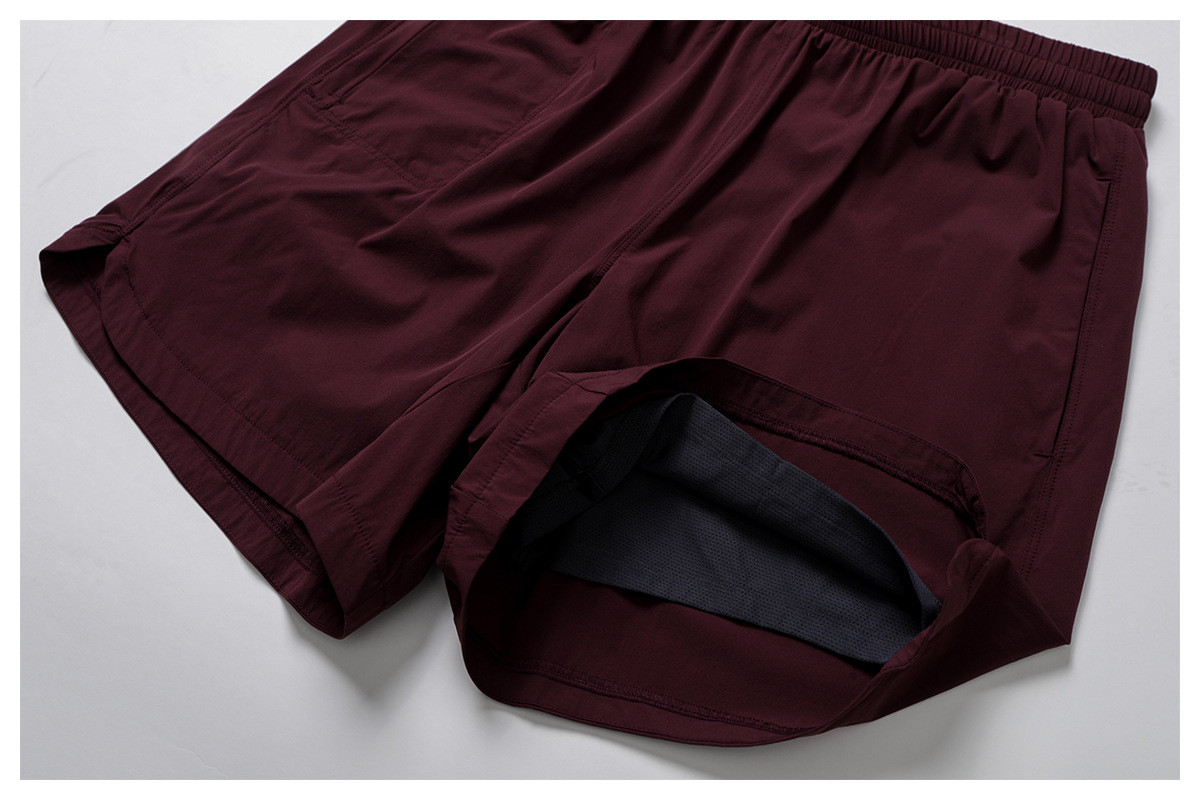 running shorts with built-in liner